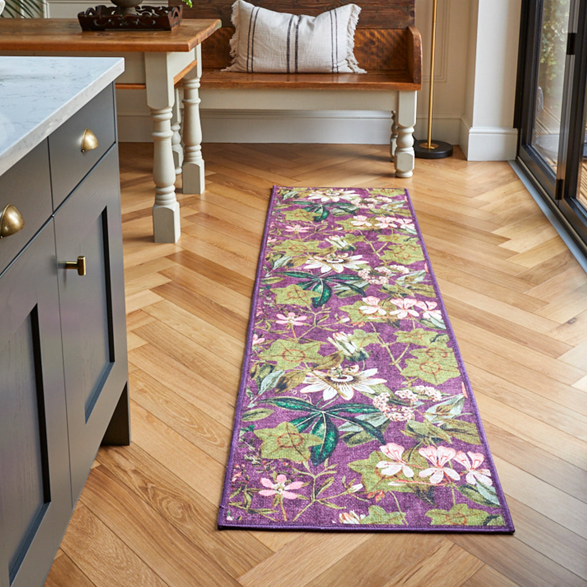 Clarke & Clarke Passiflora Washable Rug