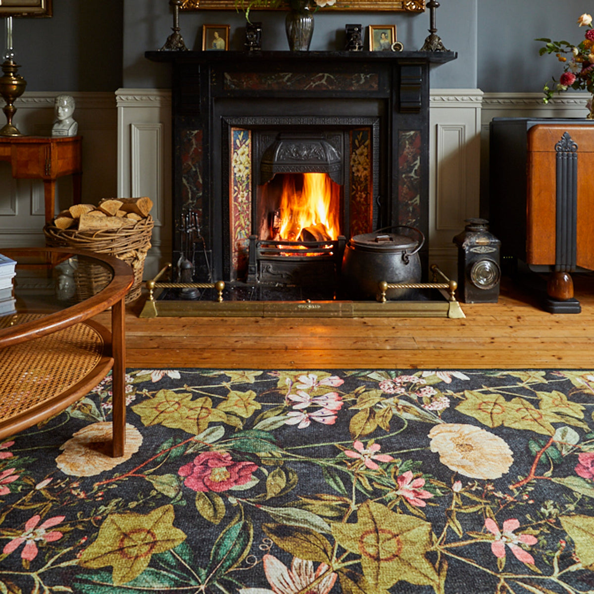 Clarke & Clarke Passiflora Washable Rug