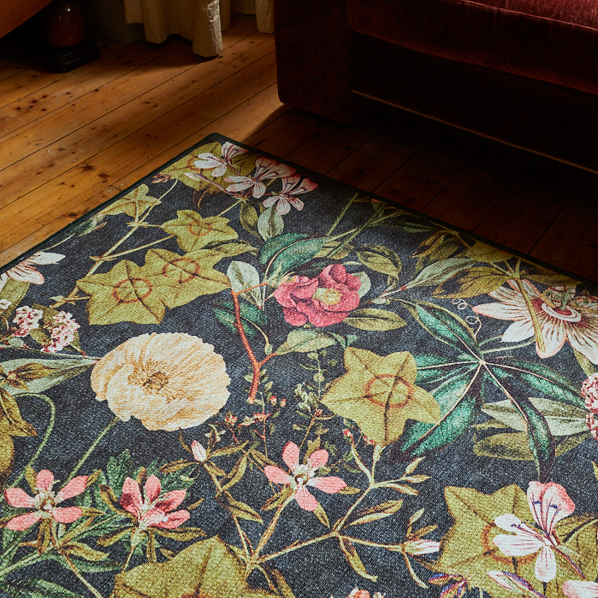 Clarke & Clarke Passiflora Washable Rug
