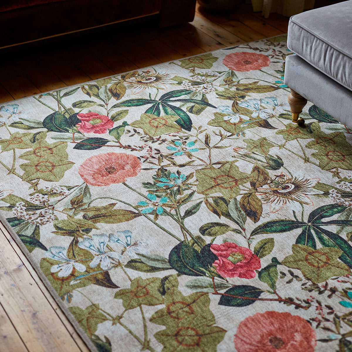 Clarke & Clarke Passiflora Washable Rug