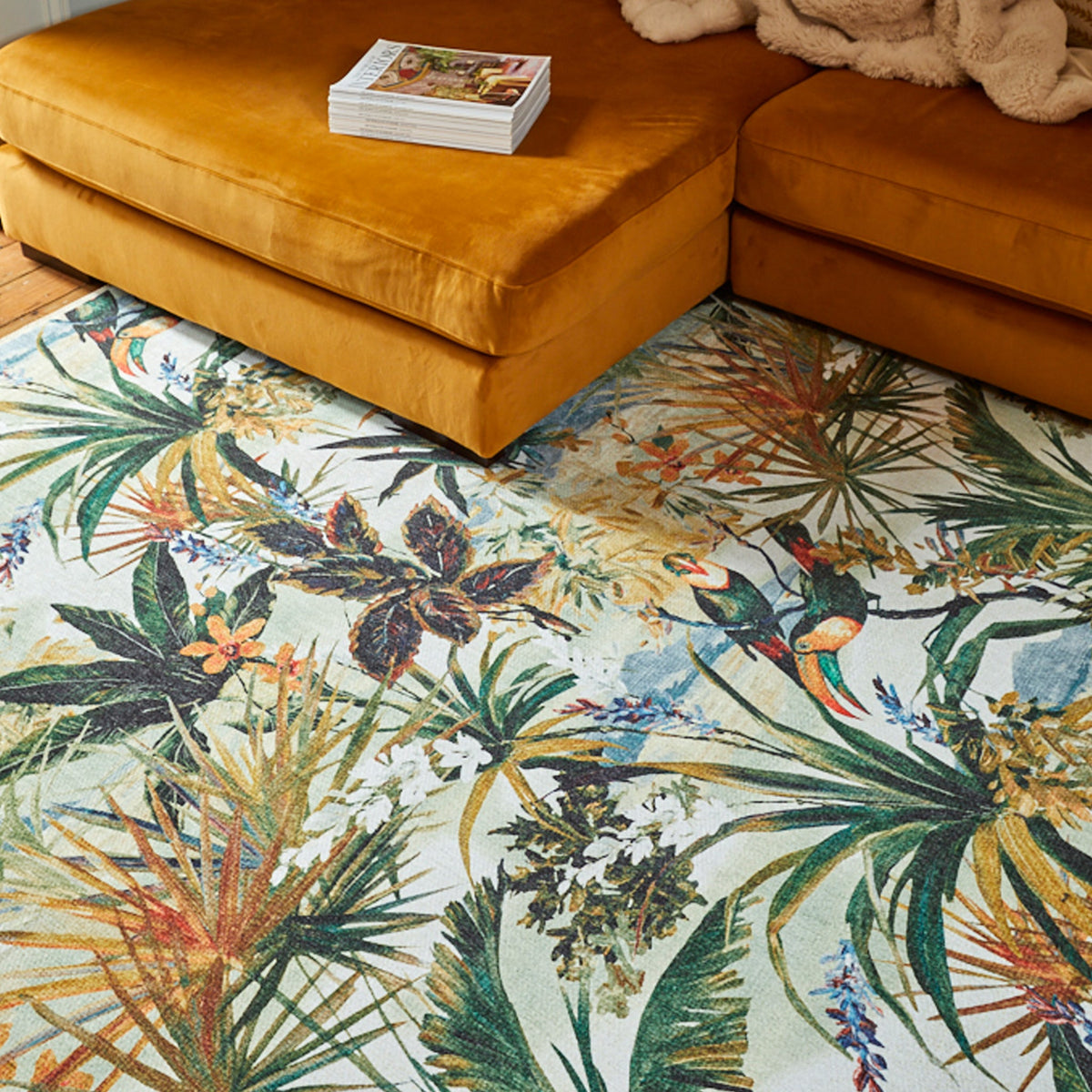 Clarke & Clarke Toucan Washable Rug