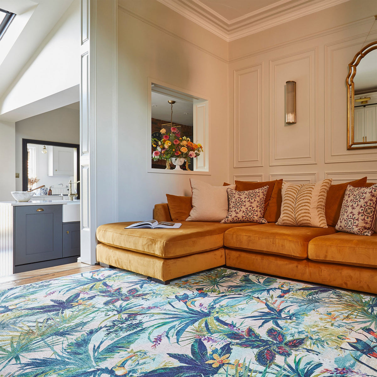Clarke & Clarke Toucan Washable Rug