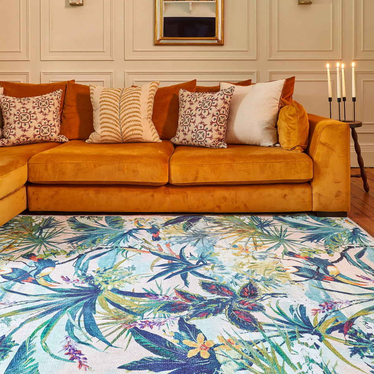 Clarke & Clarke Toucan Washable Rug
