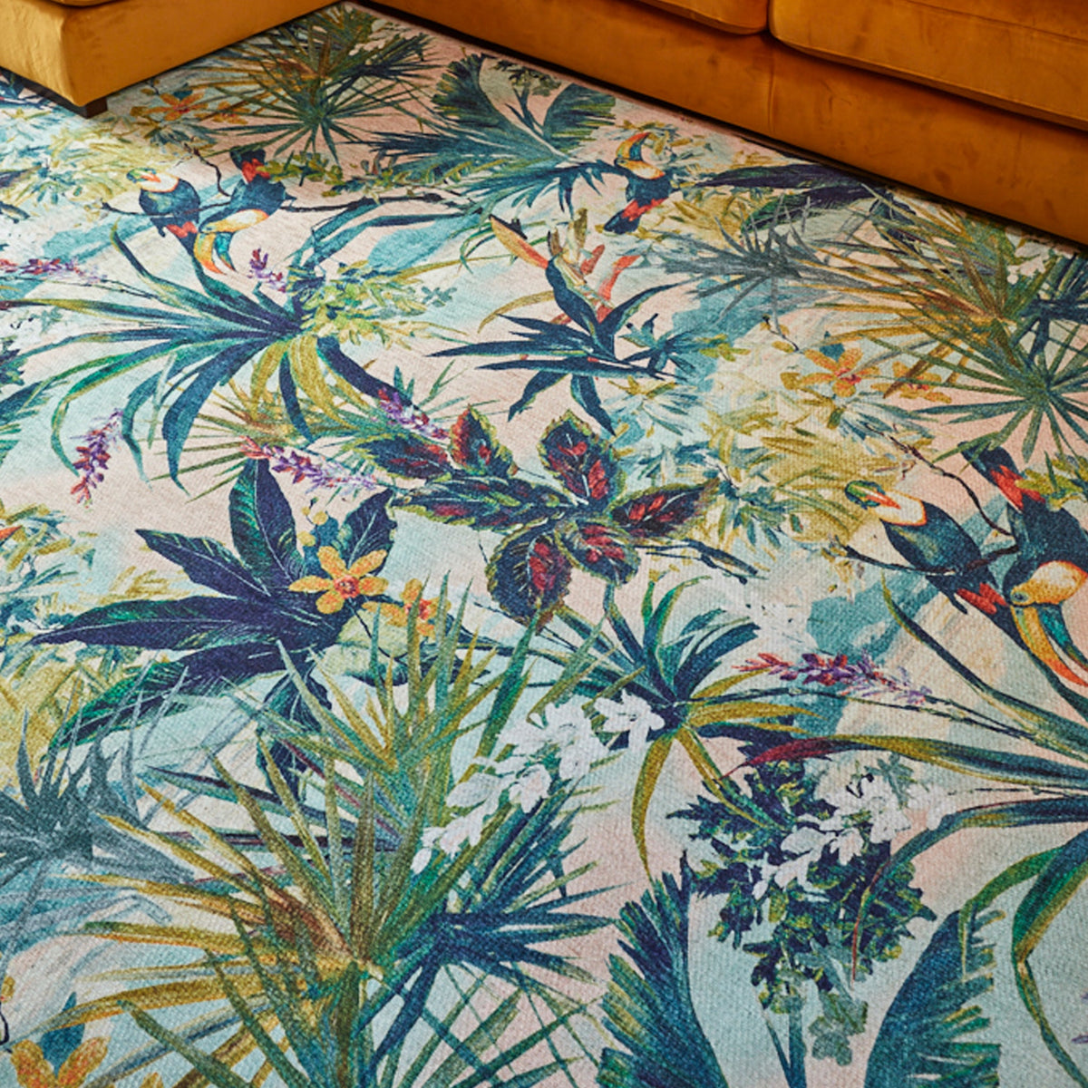 Clarke & Clarke Toucan Washable Rug