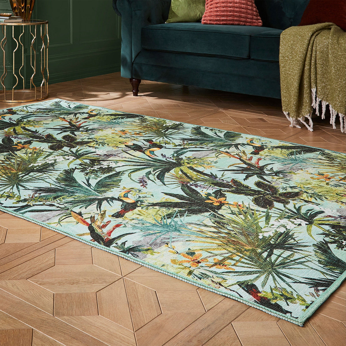 Clarke & Clarke Toucan Washable Rug