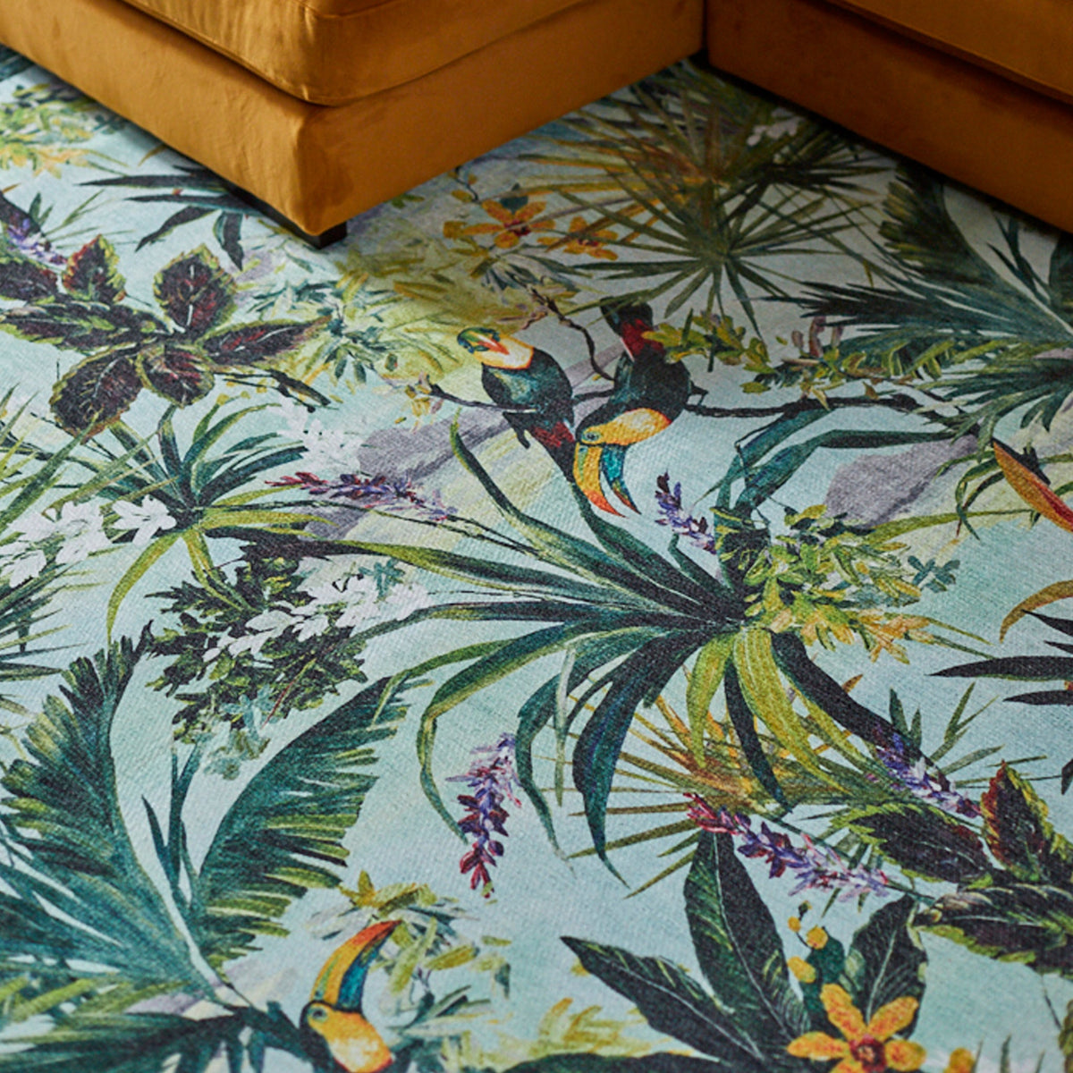 Clarke & Clarke Toucan Washable Rug