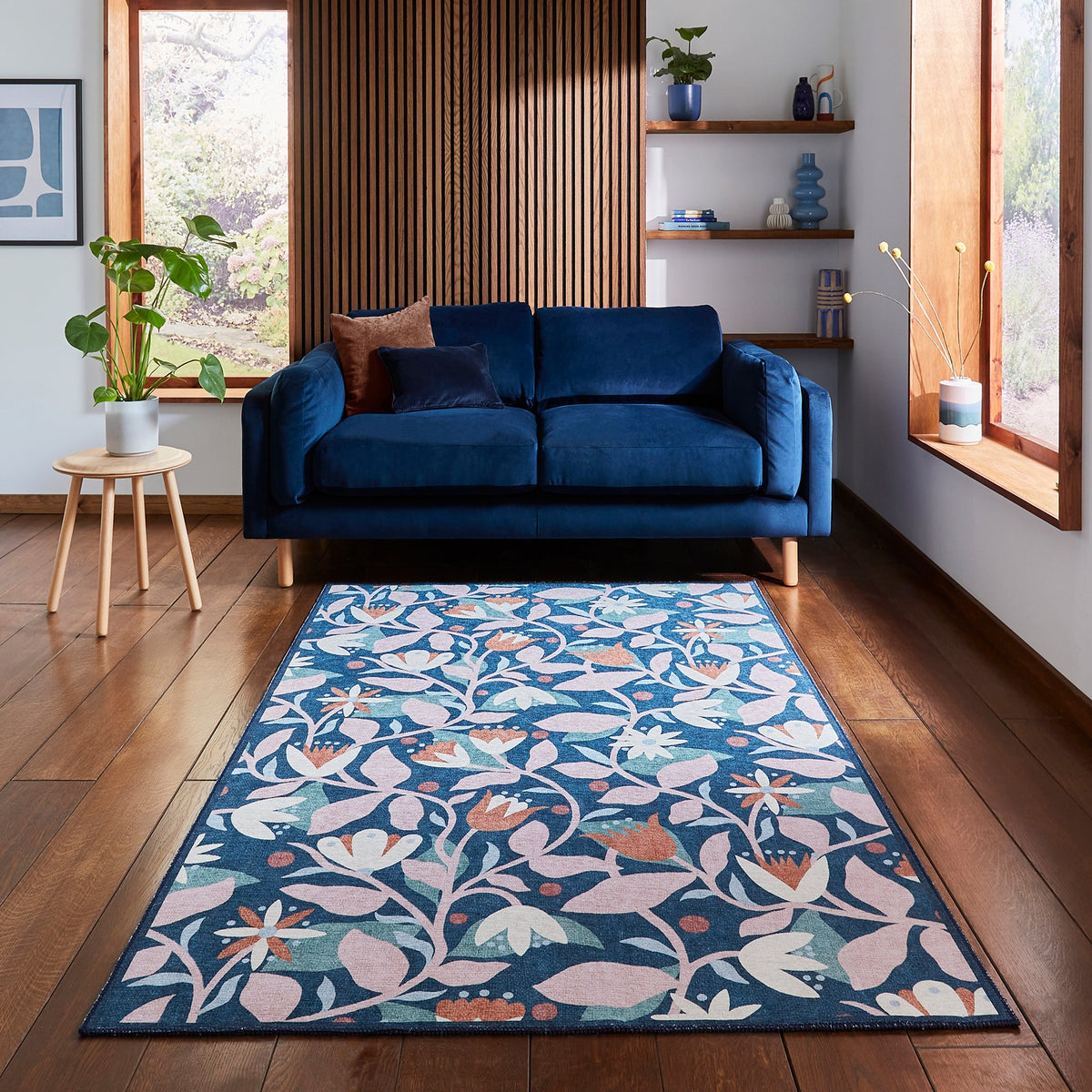 Scion Dancing Daisies Washable Rug