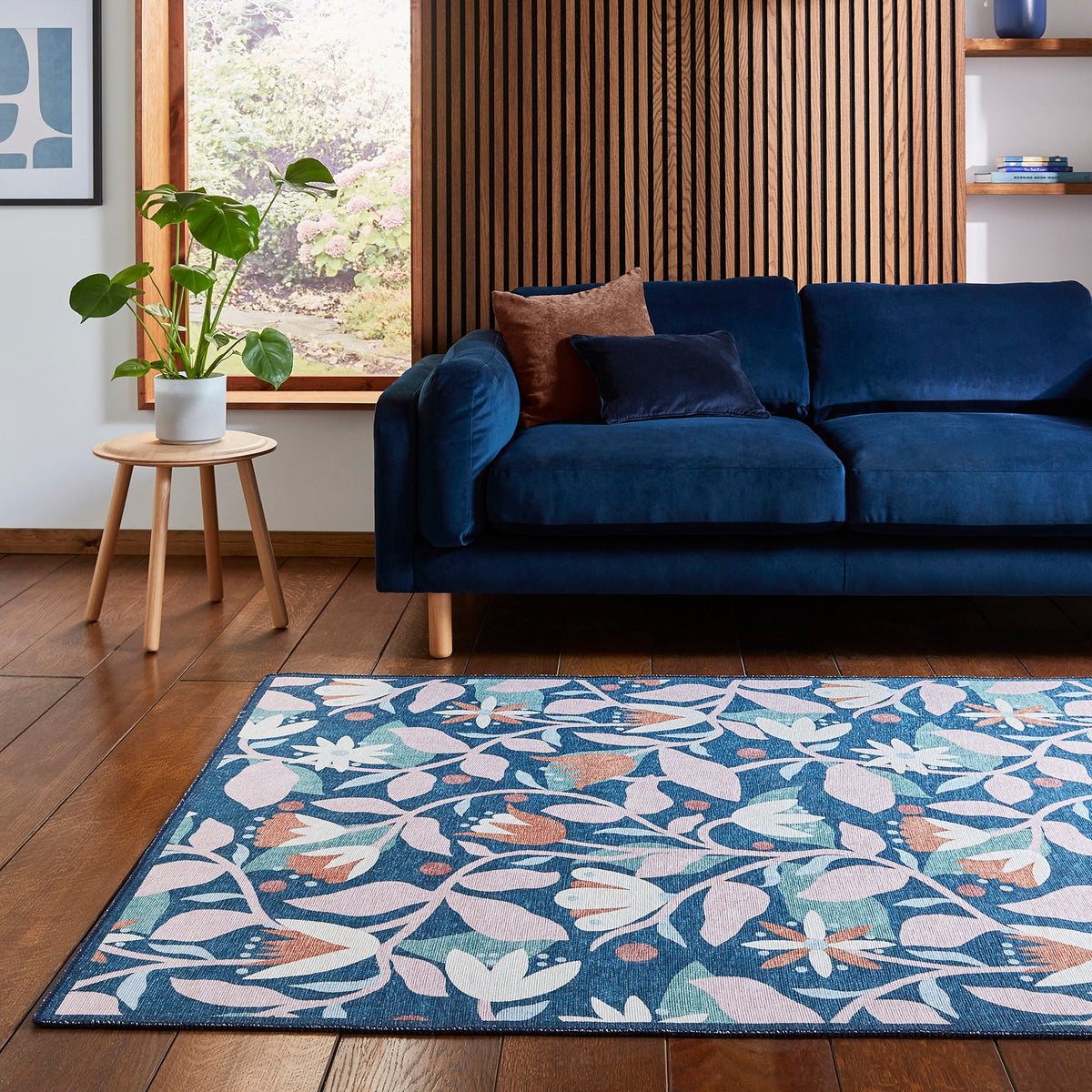 Scion Dancing Daisies Washable Rug