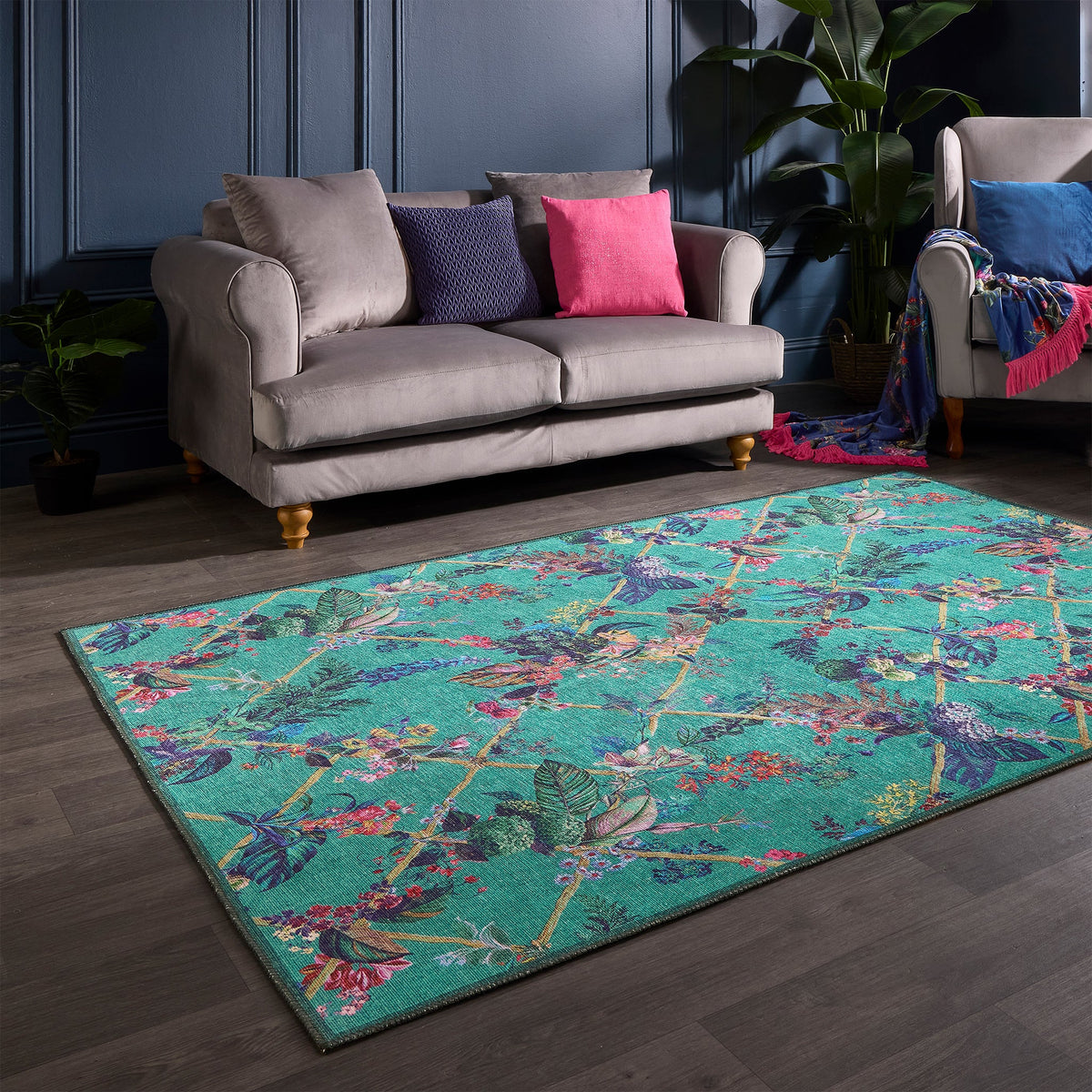 Cotswold Washable Flatweave Rug