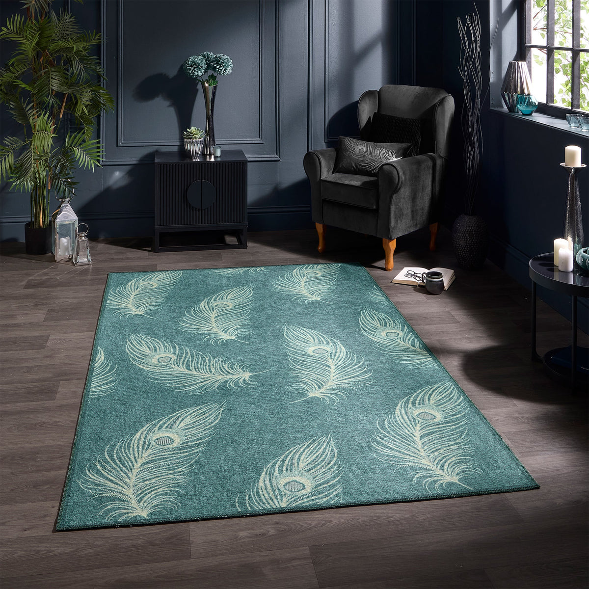 Dandy Washable Flatweave Rug