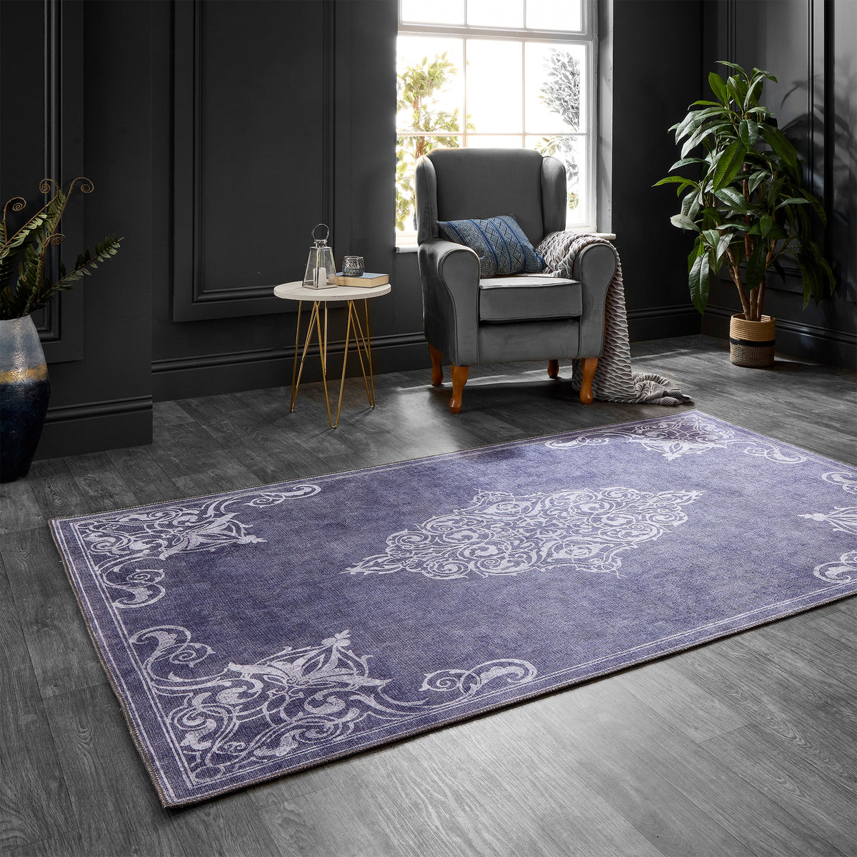 Sarabande Washable Flatweave Rug