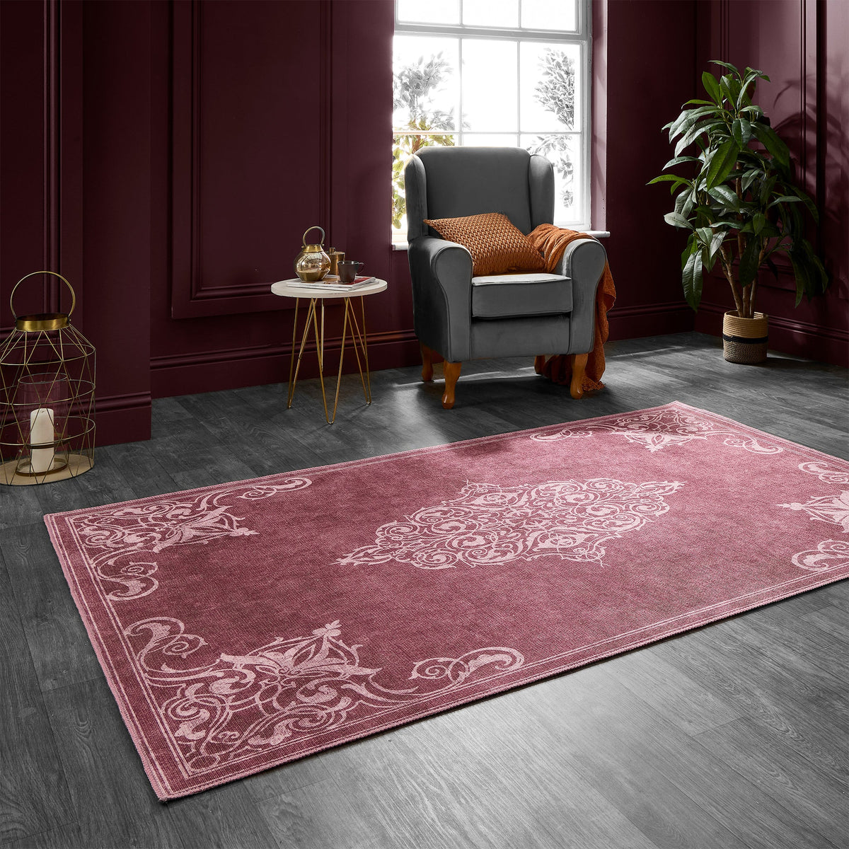 Sarabande Washable Flatweave Rug
