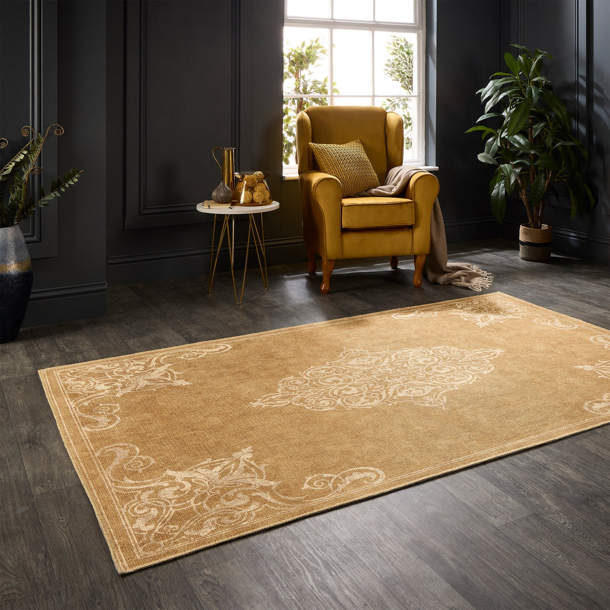 Sarabande Washable Flatweave Rug