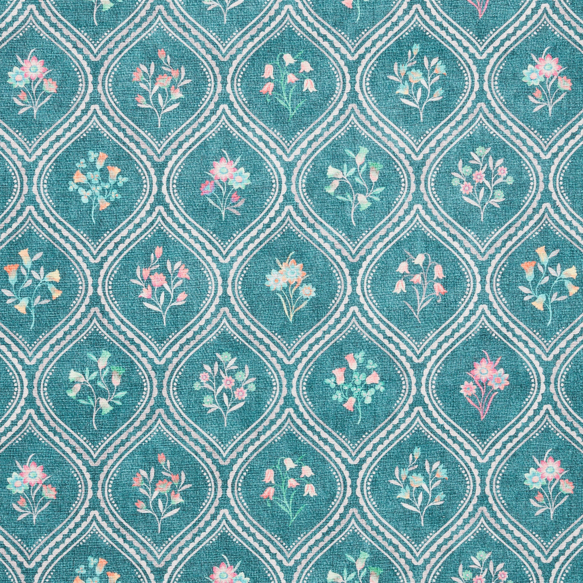 Cameo Floral Washable Rug