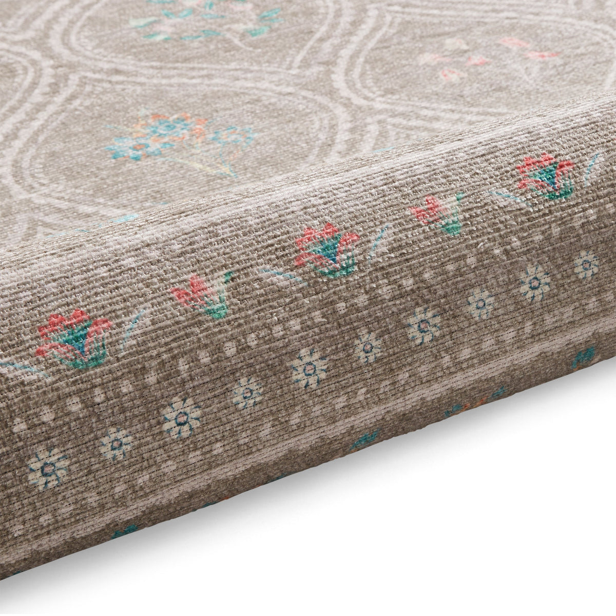 Cameo Floral Washable Rug