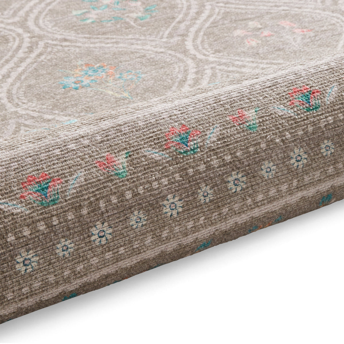 Cameo Floral Washable Rug