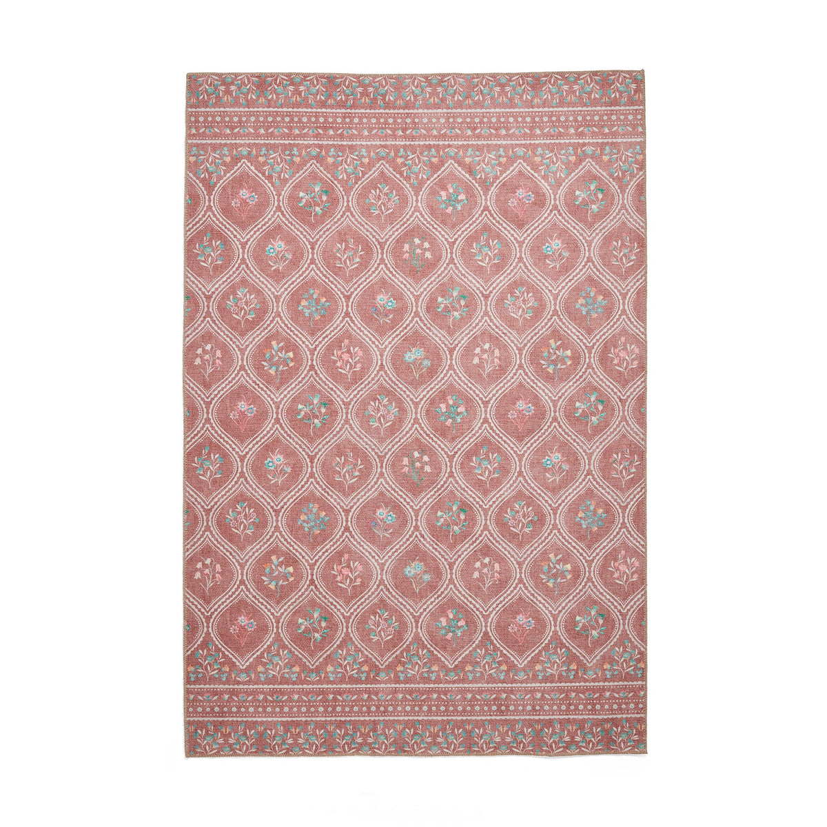 Cameo Floral Washable Rug