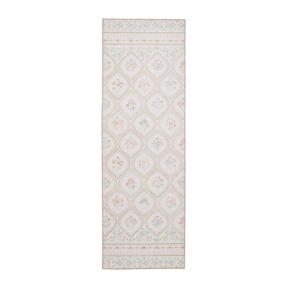 Cameo Floral Washable Rug