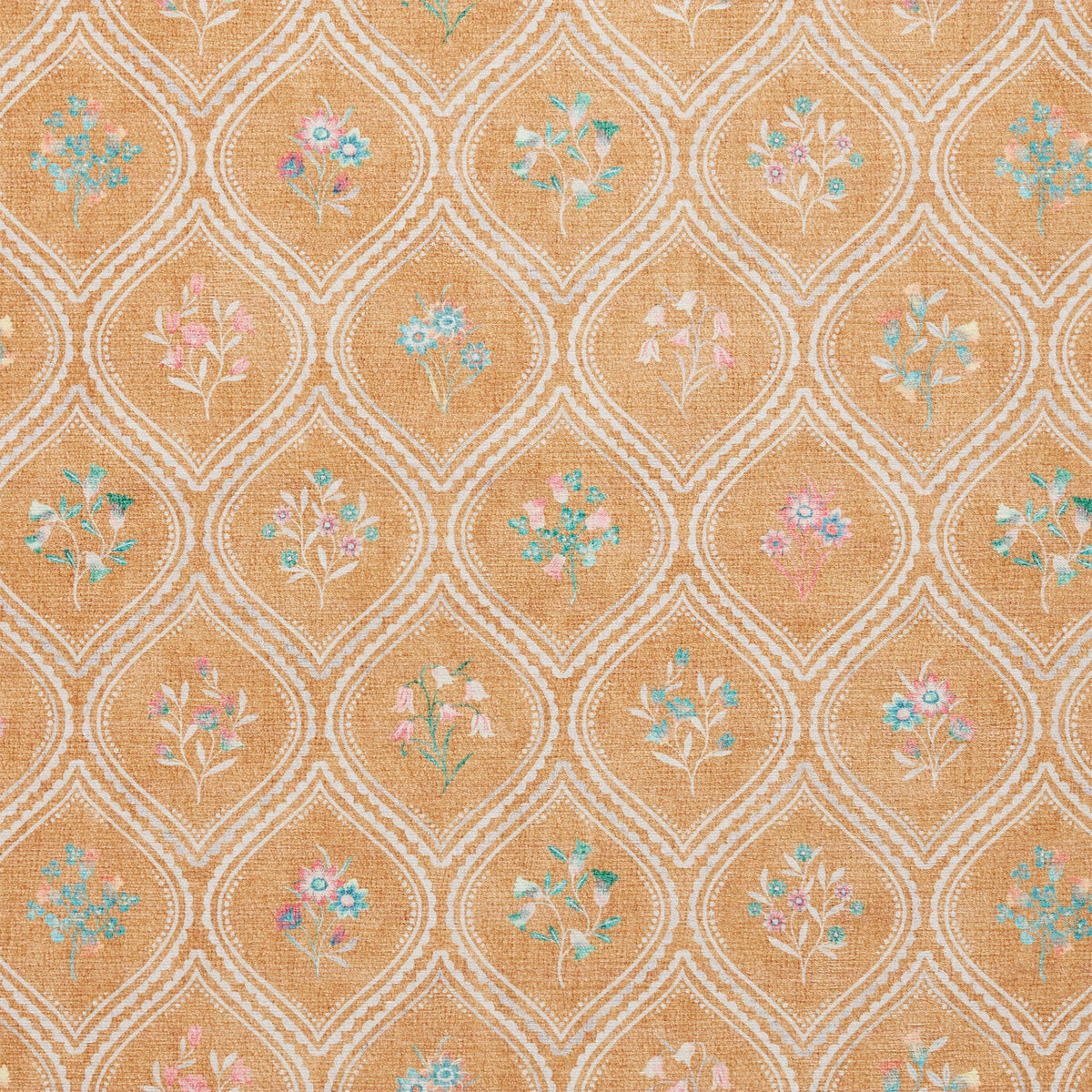 Cameo Floral Washable Rug