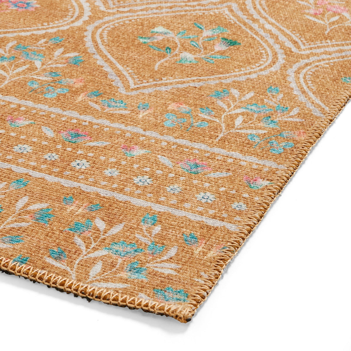 Cameo Floral Washable Rug