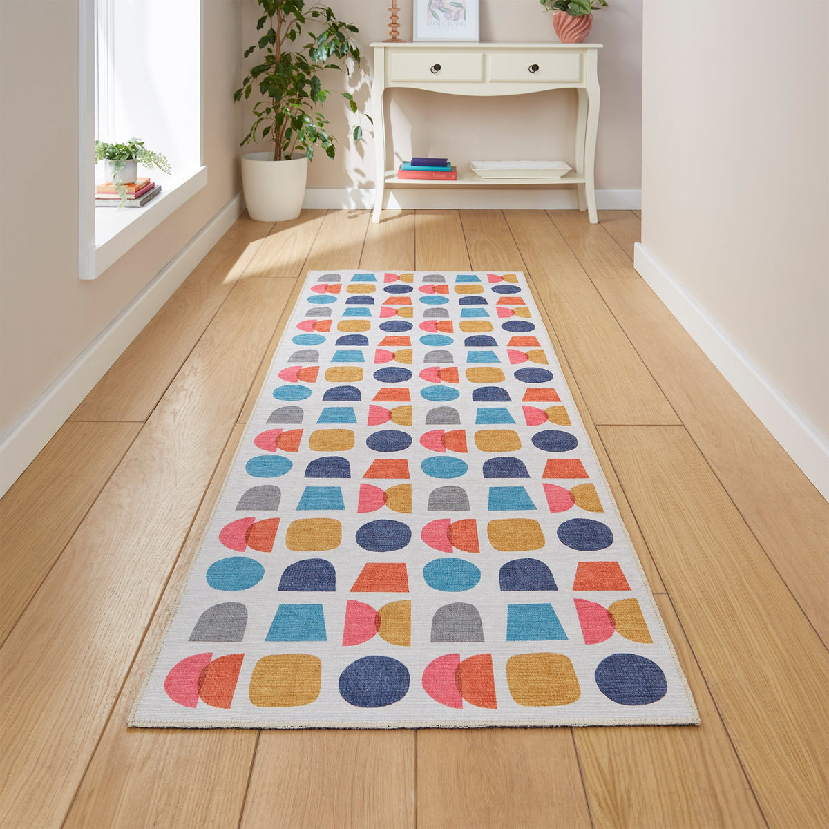 Connect Geo Print Rug