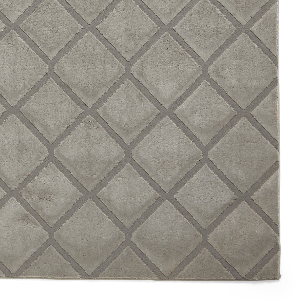 Cosy Diamond Washable Rug