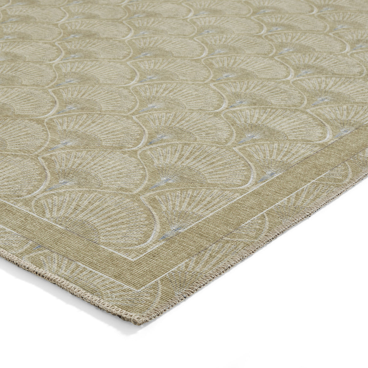 Deco Peacock Washable Rug