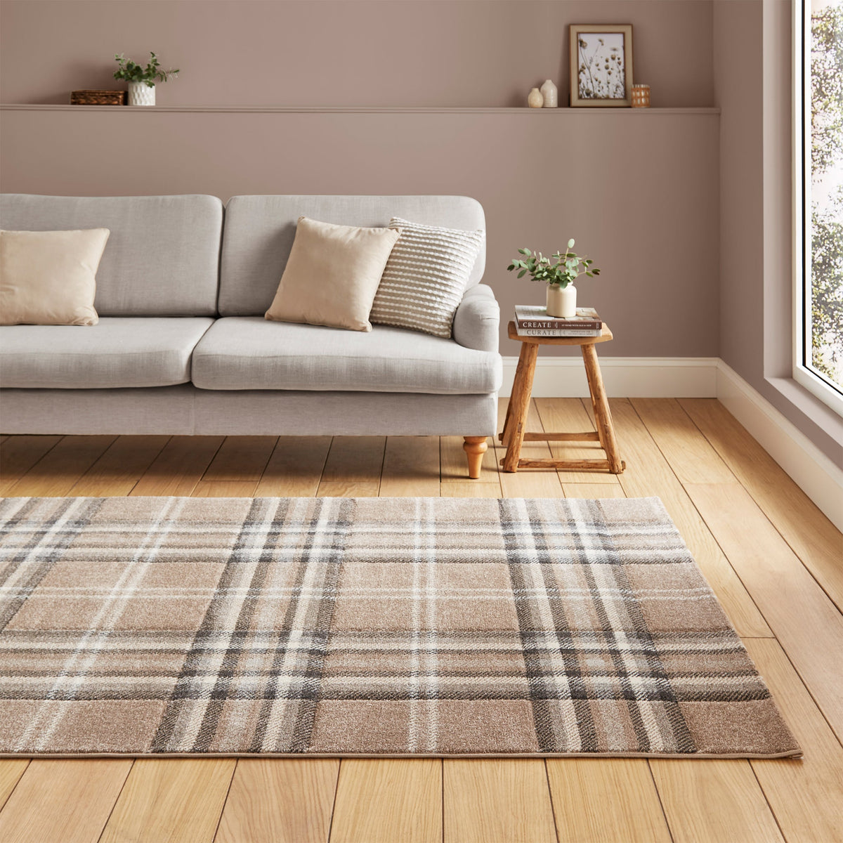Kelso Check Rug