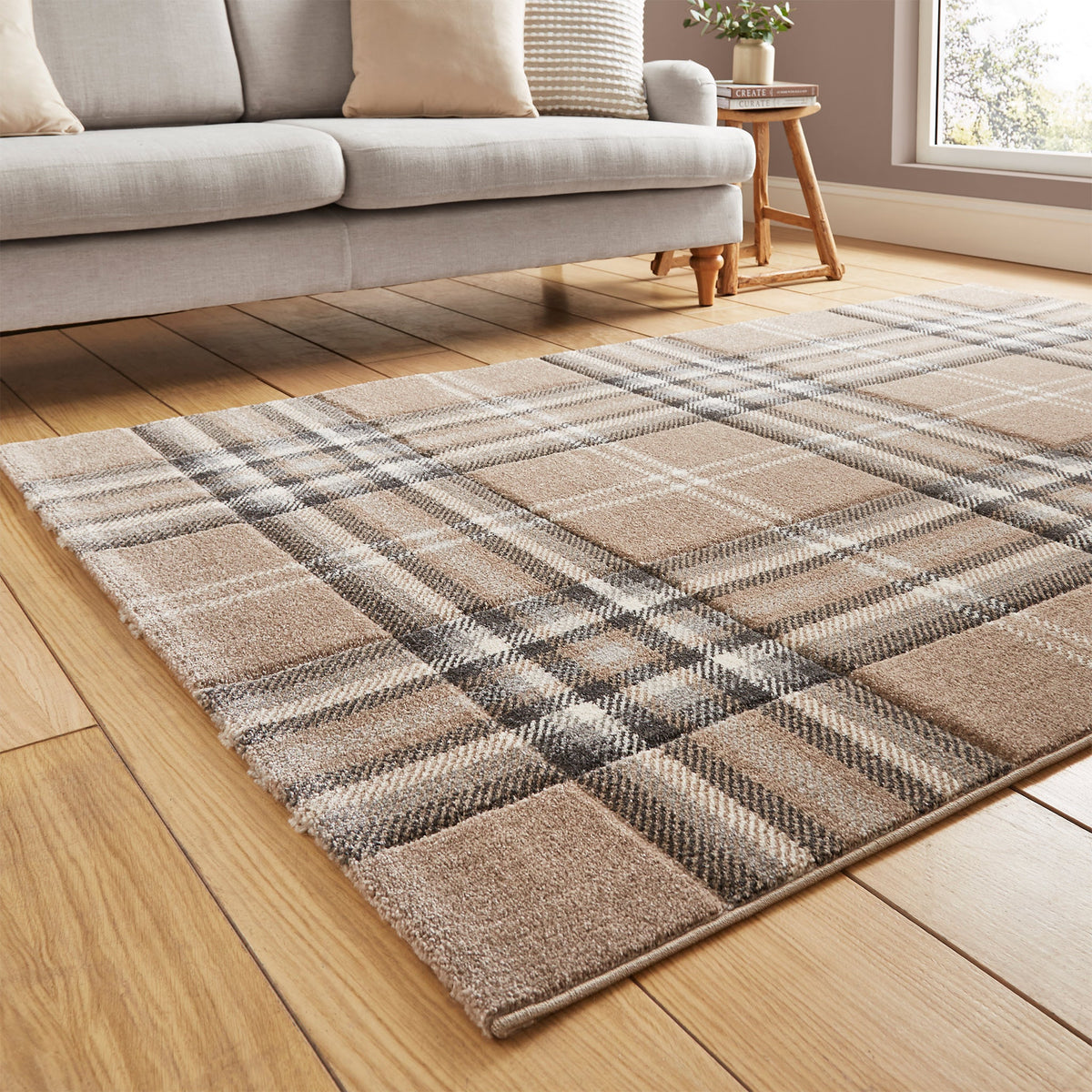 Kelso Check Rug