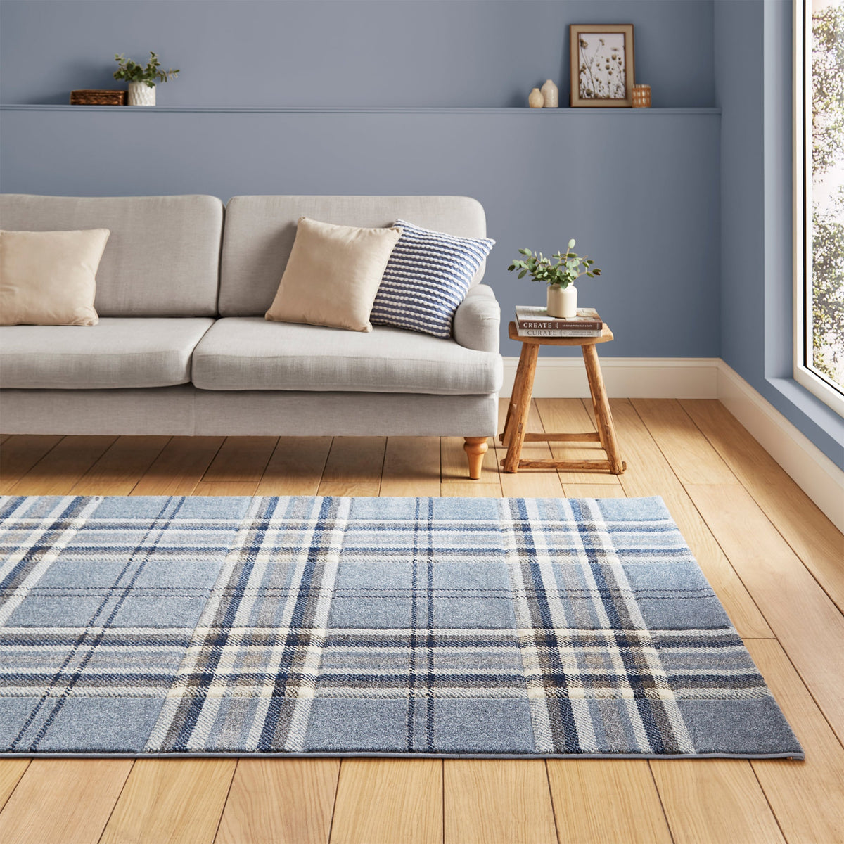 Kelso Check Rug