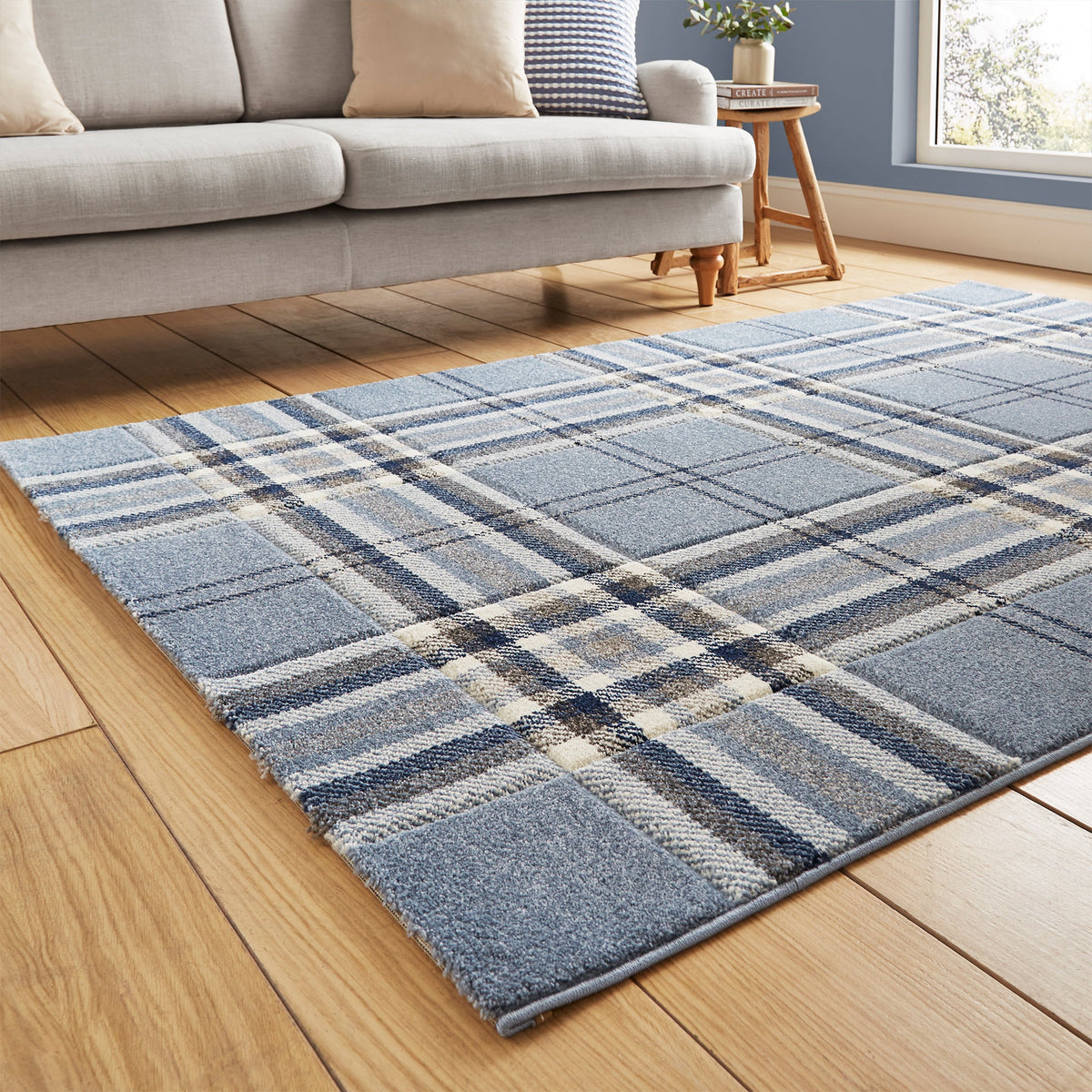 Kelso Check Rug