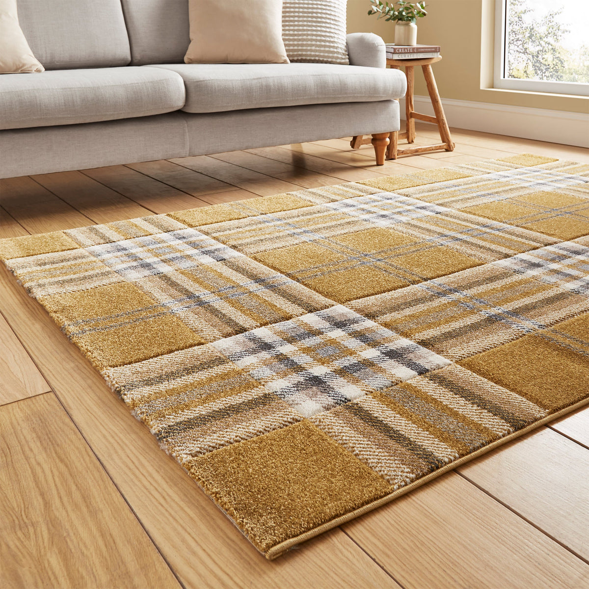 Kelso Check Rug