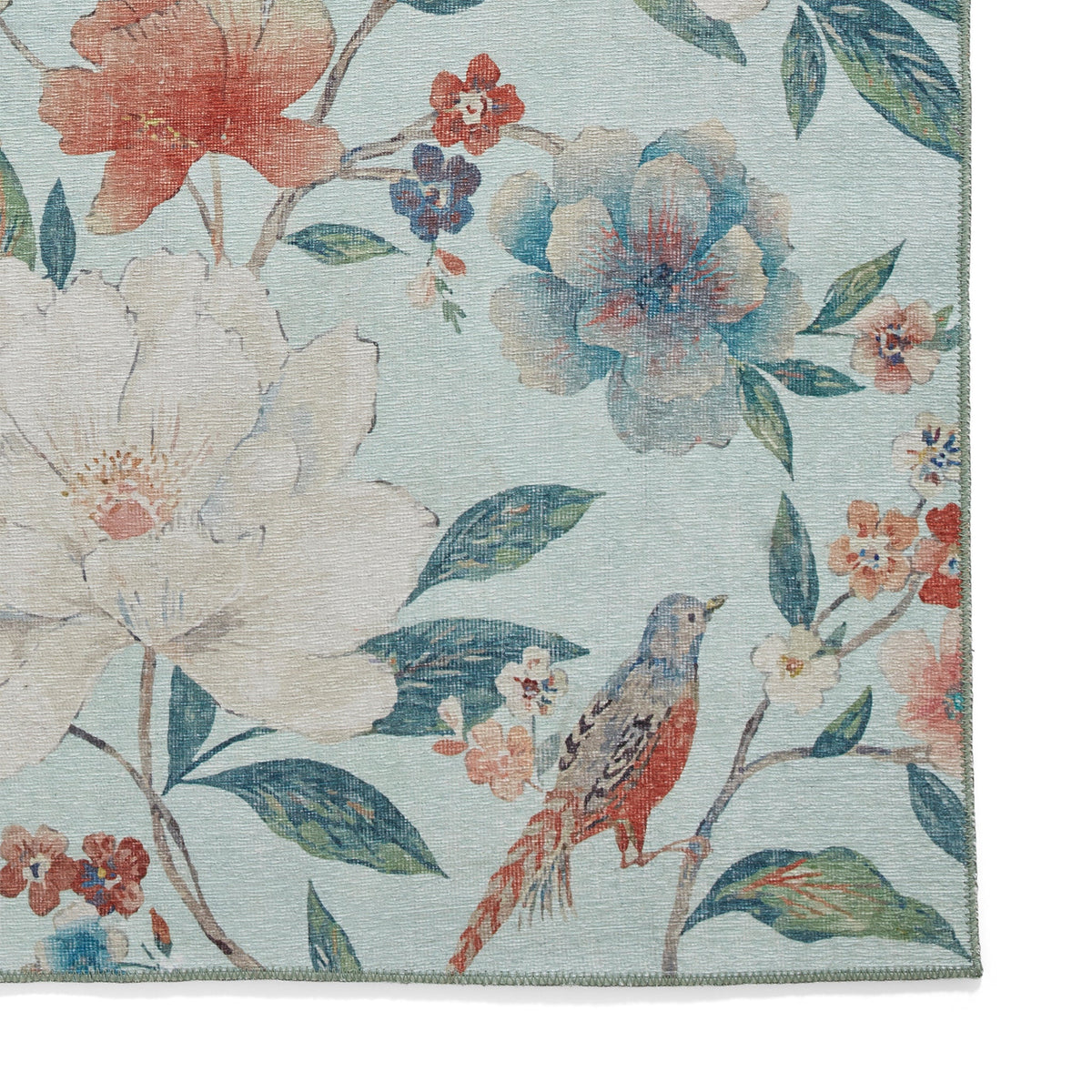 Pippa Floral Washable Rug