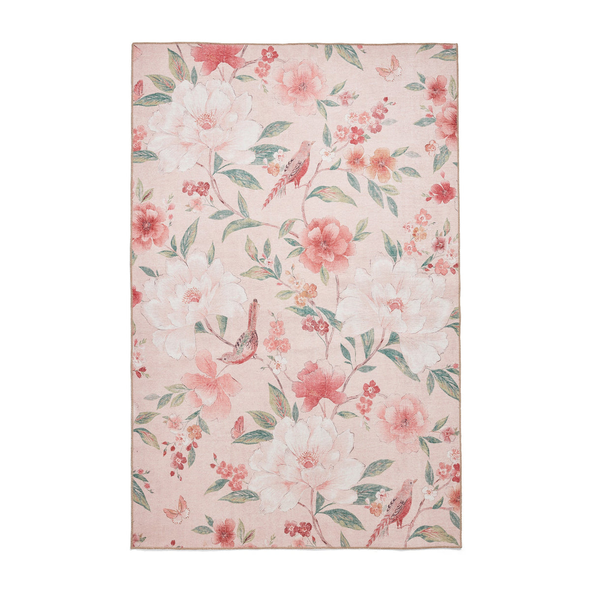 Pippa Floral Washable Rug