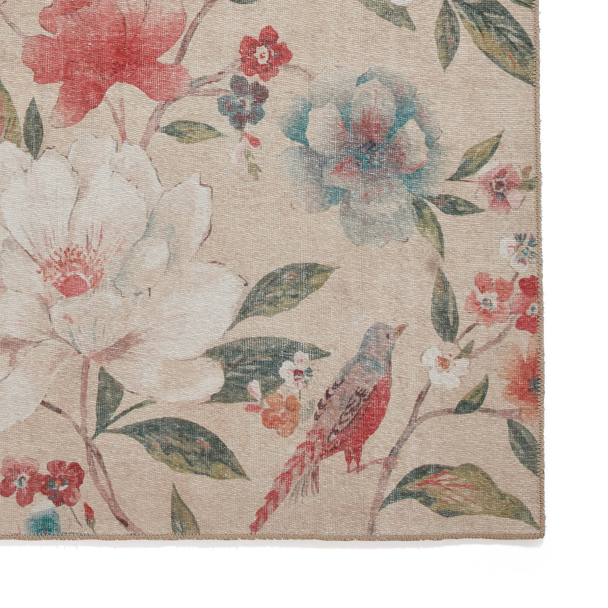 Pippa Floral Washable Rug