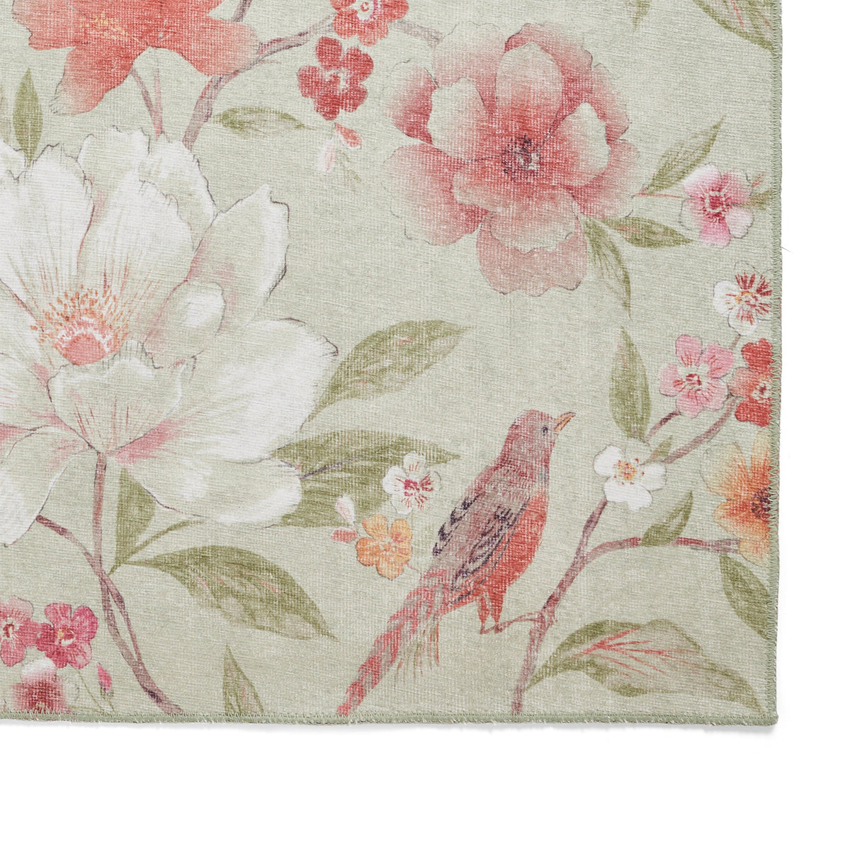 Pippa Floral Washable Rug