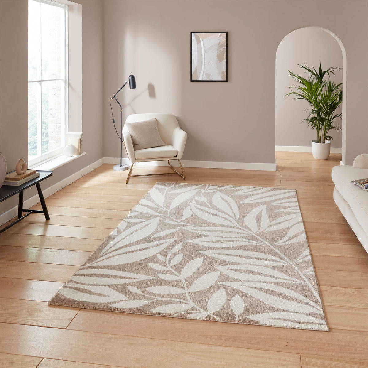 Sorrel Leaves Washable Rug
