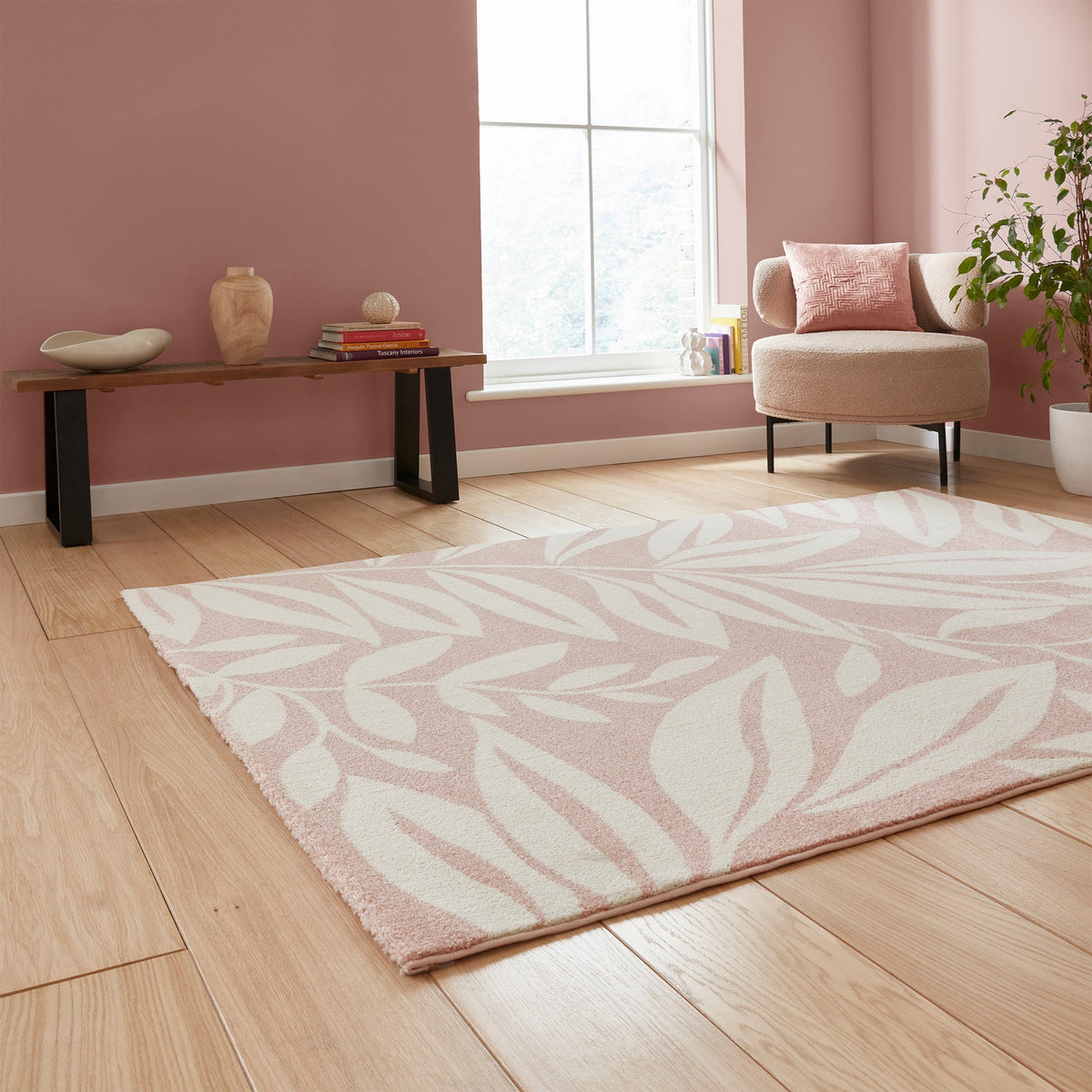 Sorrel Leaves Washable Rug