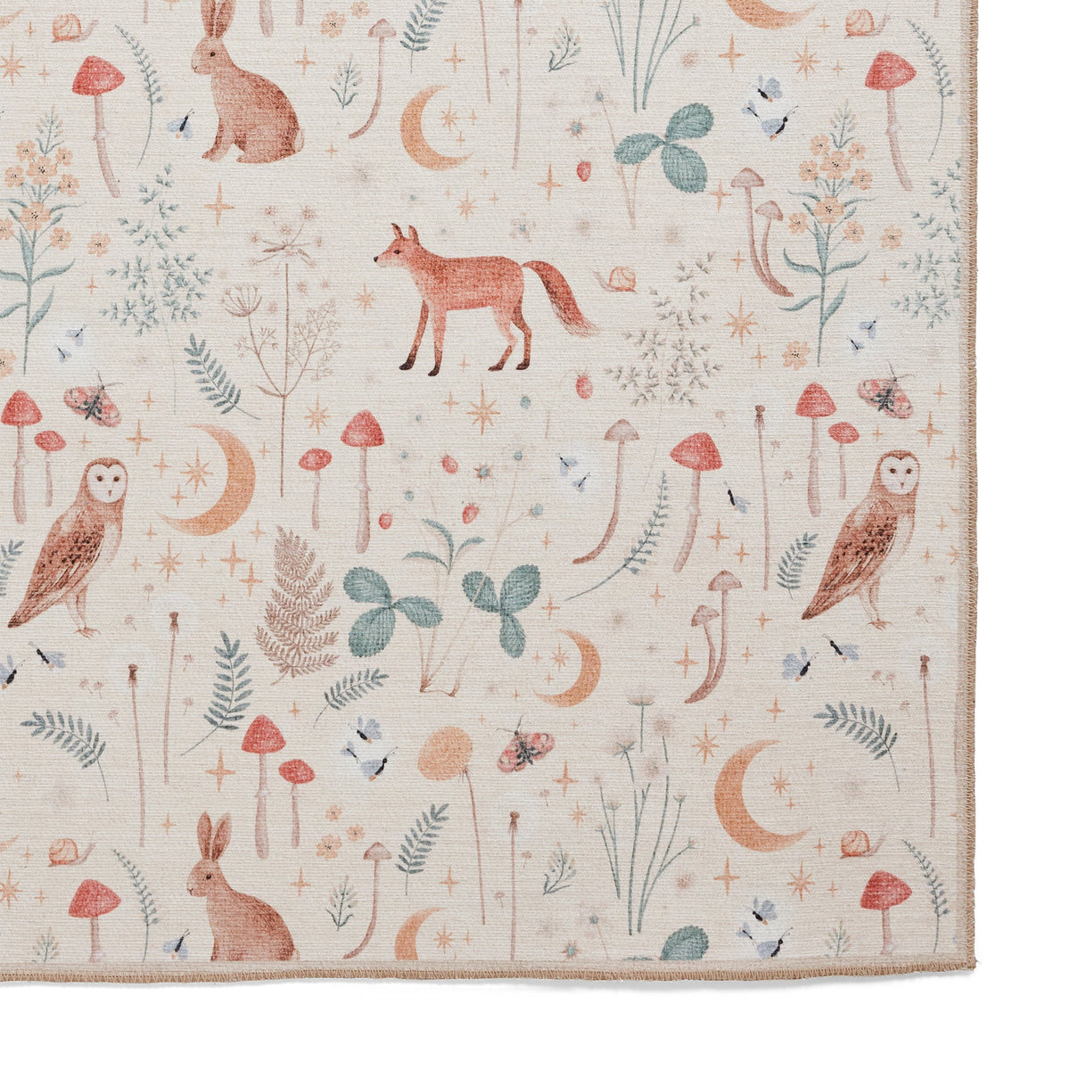 Twilight Animals Washable Rug