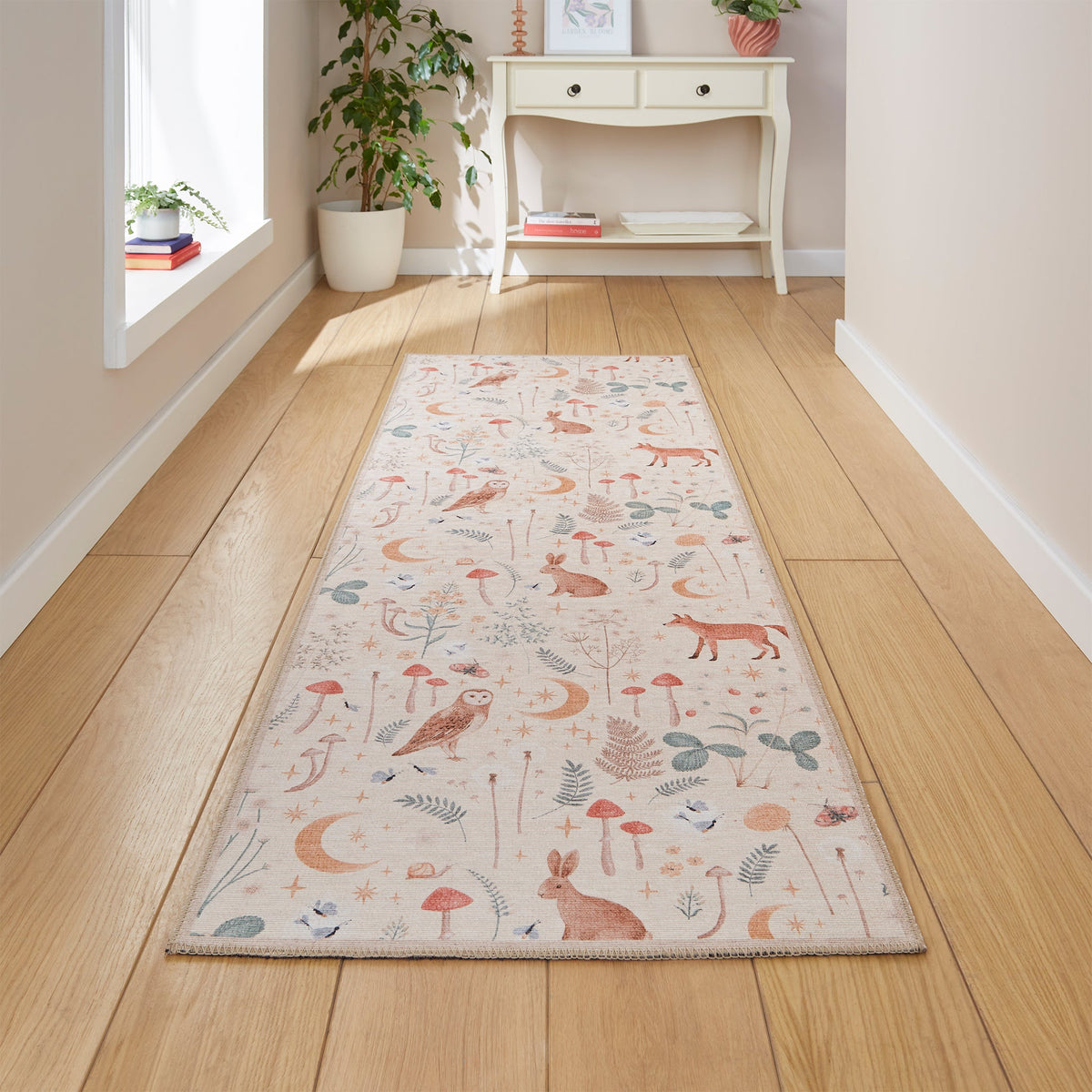 Twilight Animals Washable Rug