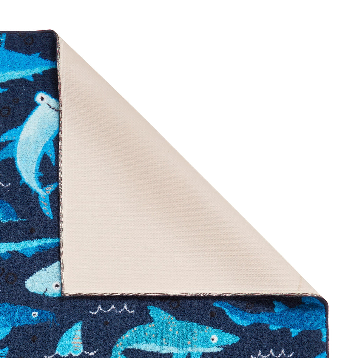 Kids Jawsome Sharks Washable Rug
