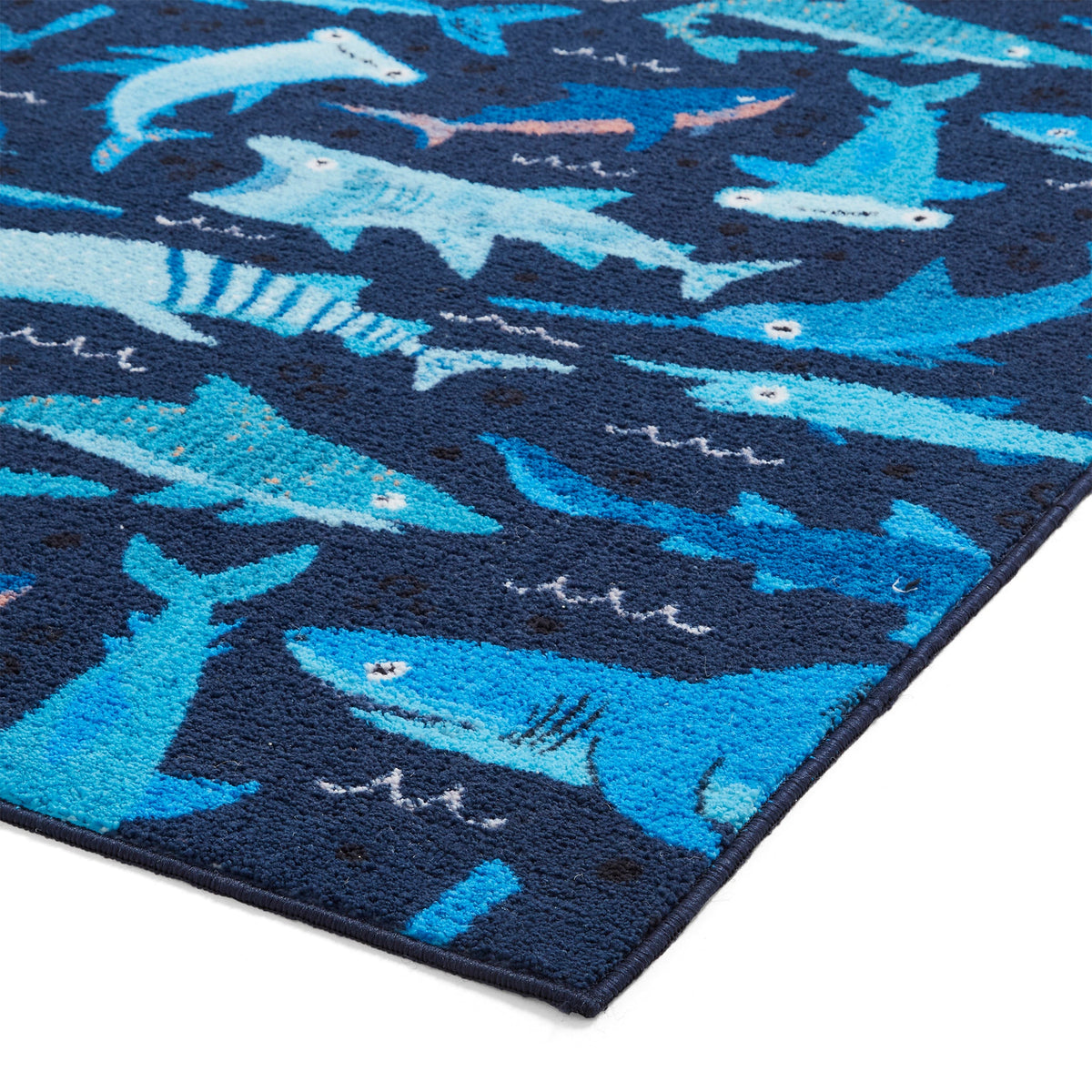 Kids Jawsome Sharks Washable Rug