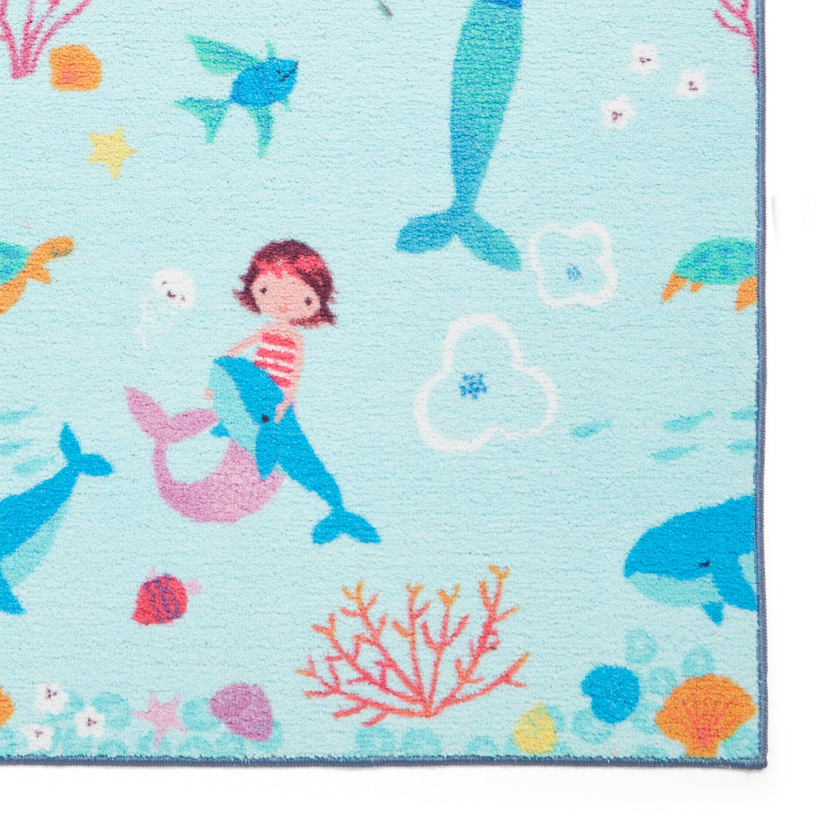 Kids Mermaid Washable Rug