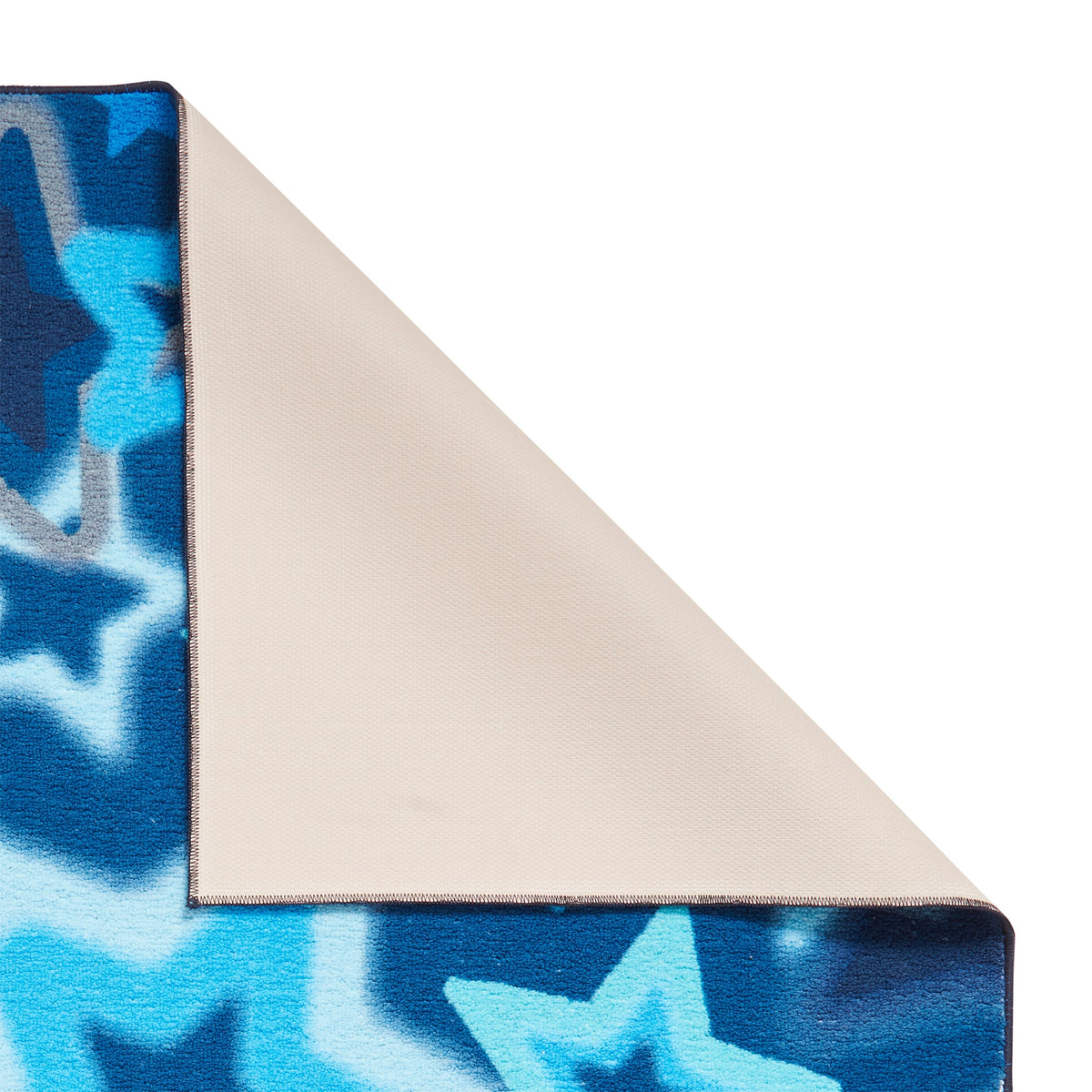 Kids Ombre Stars Washable Rug