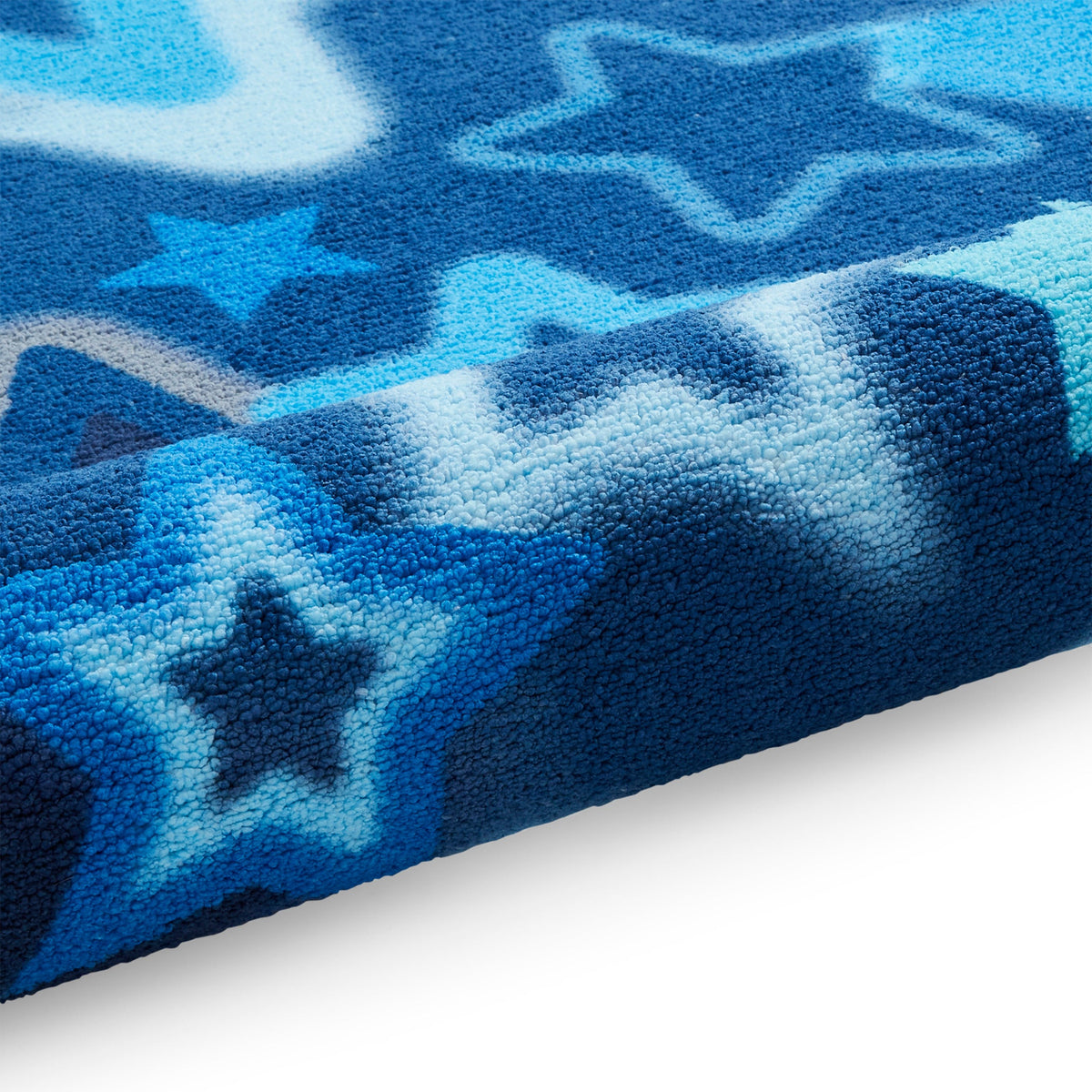 Kids Ombre Stars Washable Rug
