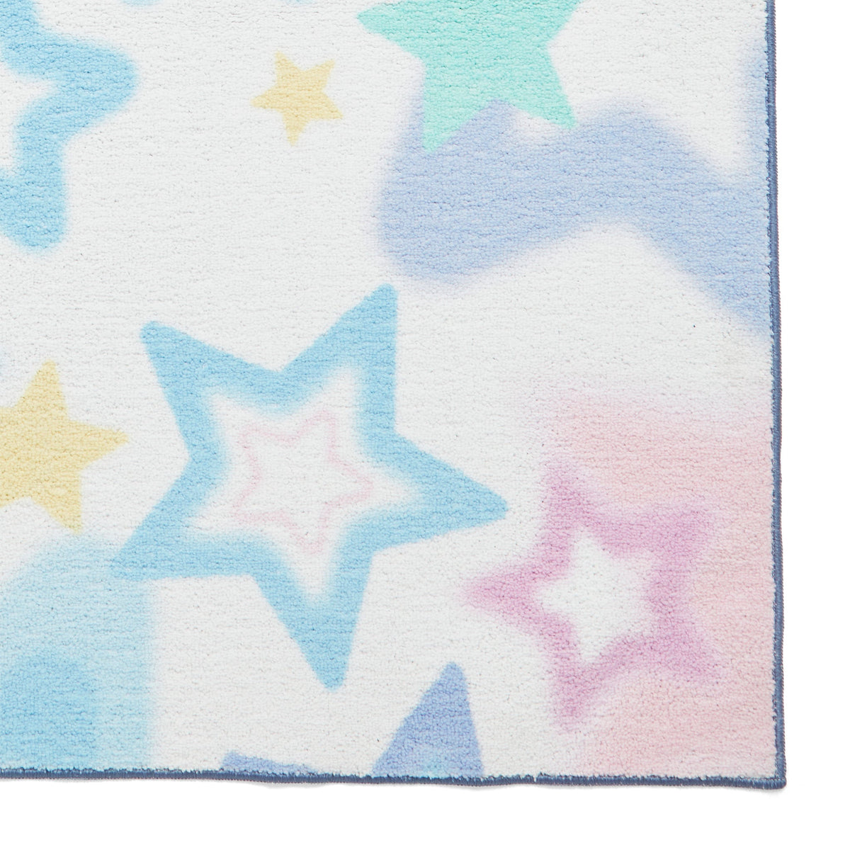 Kids Ombre Stars Washable Rug