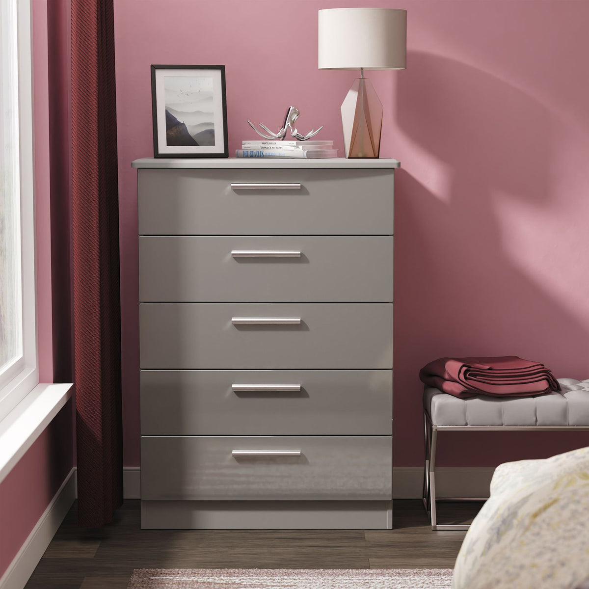 Penmere 5 Drawer Chest