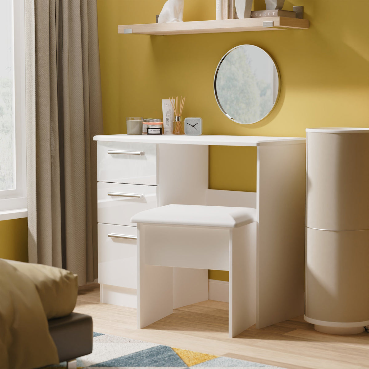 Penmere 3 Drawer Dressing Table