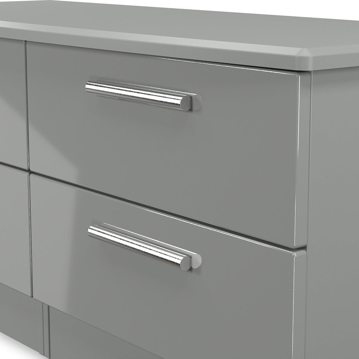 Penmere 4 Drawer Low Storage Unit