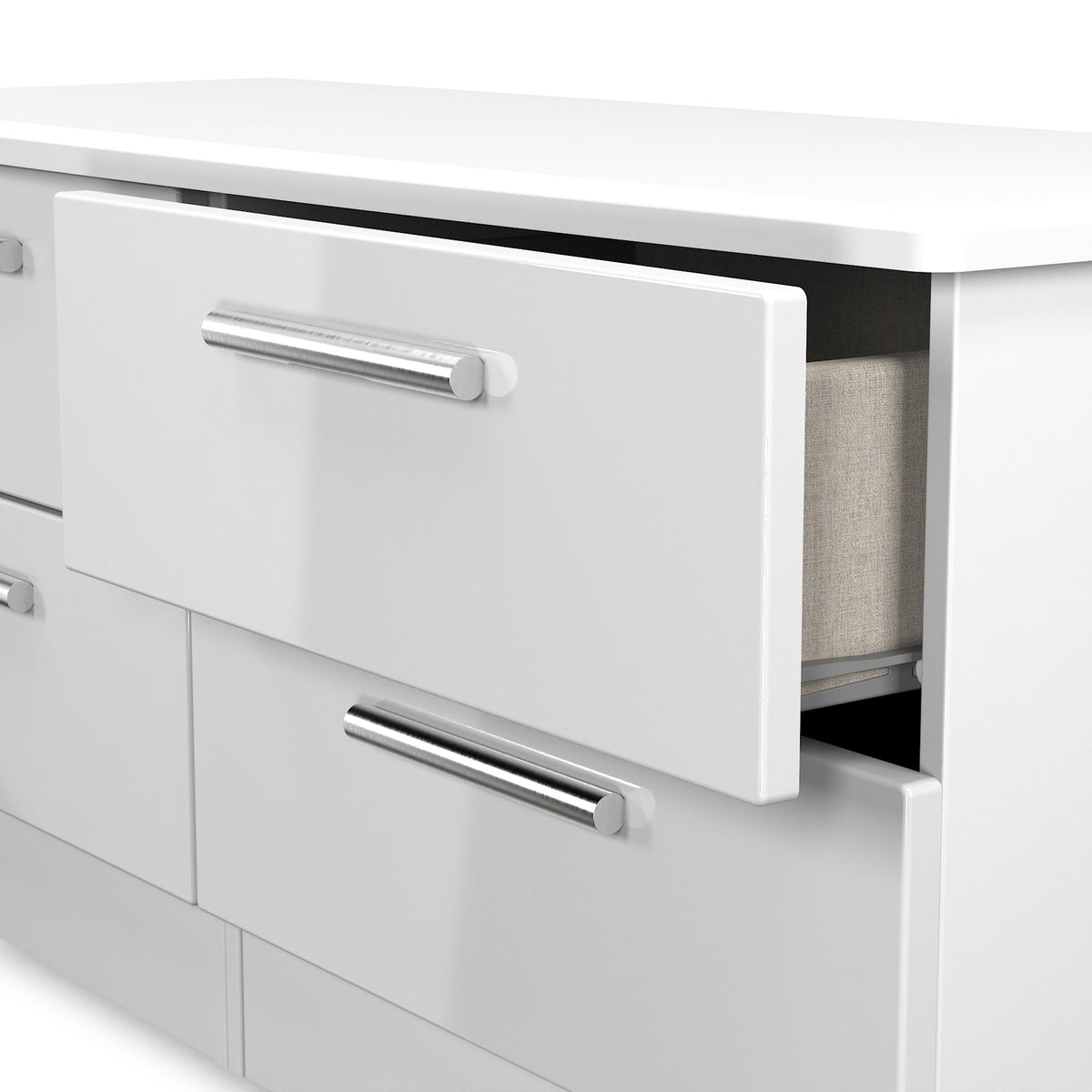 Penmere 4 Drawer Low Storage Unit